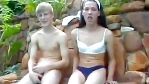 Busty vintage chick with a big ass and a tattoo is fucked