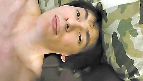 Ebony beauty in uniform takes his big cock and cum shot